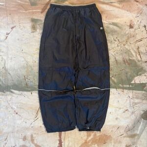 Essential Y2K Grey Starter Track Pants Size XL